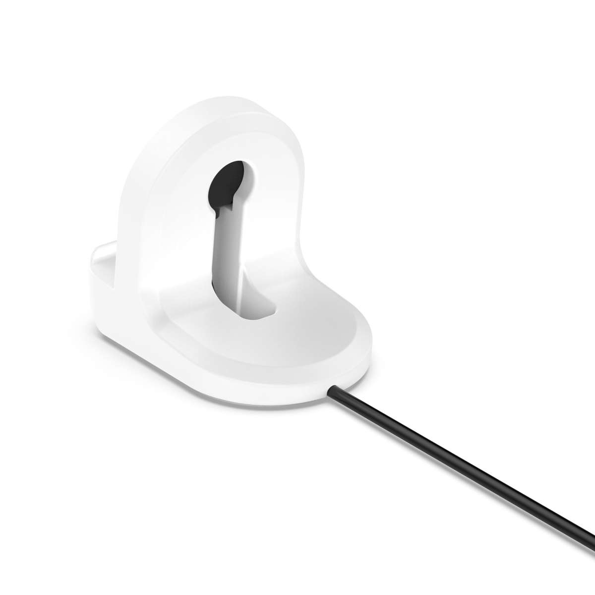 For Amazfit Pop Pro Smartwatch Silicone Charging Bracket(White)