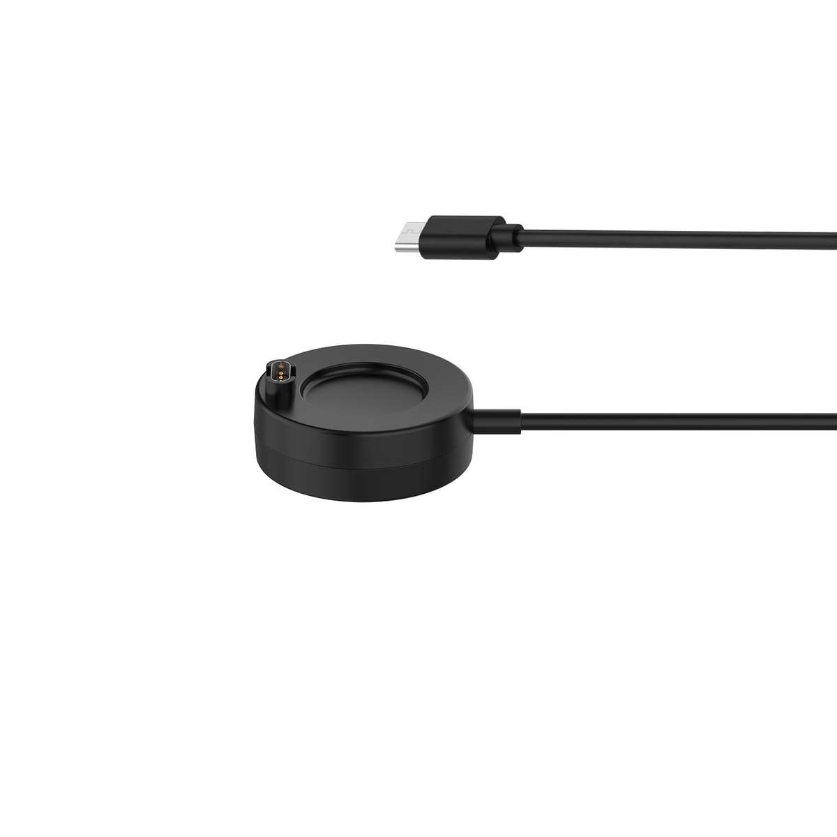 For Garmin Fenix 7 Type-C / USB-C Interface Watch Charger With Data Function(Black)