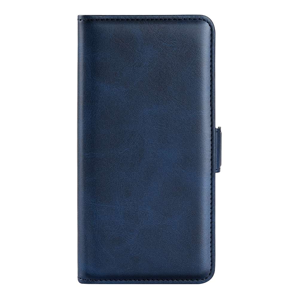 For OPPO A57 4G Dual-side Magnetic Buckle Horizontal Flip Leather Phone Case(Black)