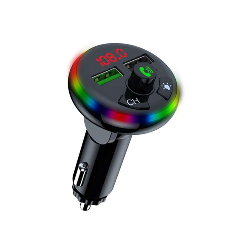 F14 Fast Charge USB Car Charger Dual Port USB 3.0 Mini Phone Charger
