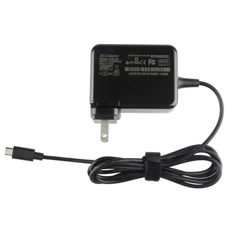 13W 5.2V 2.5A Android Port Power Adapter For Microsoft Surface3 1624 1645, US Plug