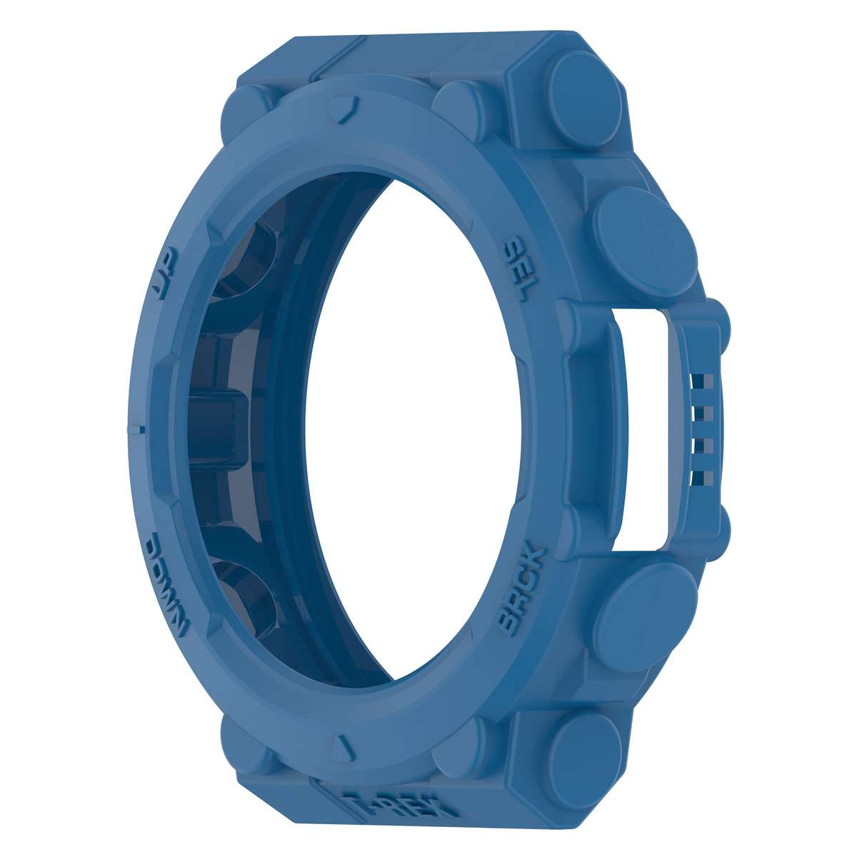 For Amazfit T-Tex 2 Shockproof TPU Protective Watch Case(Blue)