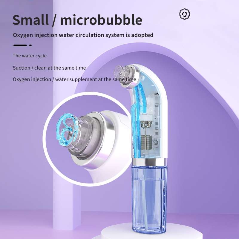 AM-02 Electric Micro Small Bubble Facial Cleasing Machine USB Rechargeable Beauty Device
