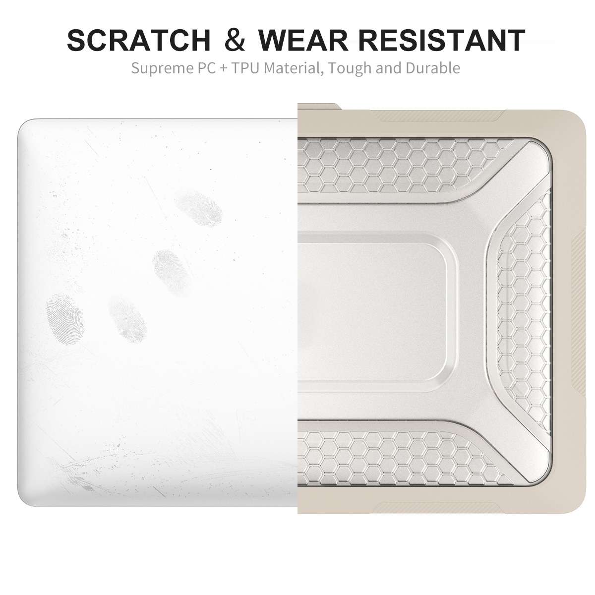 For MacBook Pro 13.3 A1706/A1989/A2159 ENKAY Hat-Prince 3 in 1 Protective Bracket Case ... (Grey)