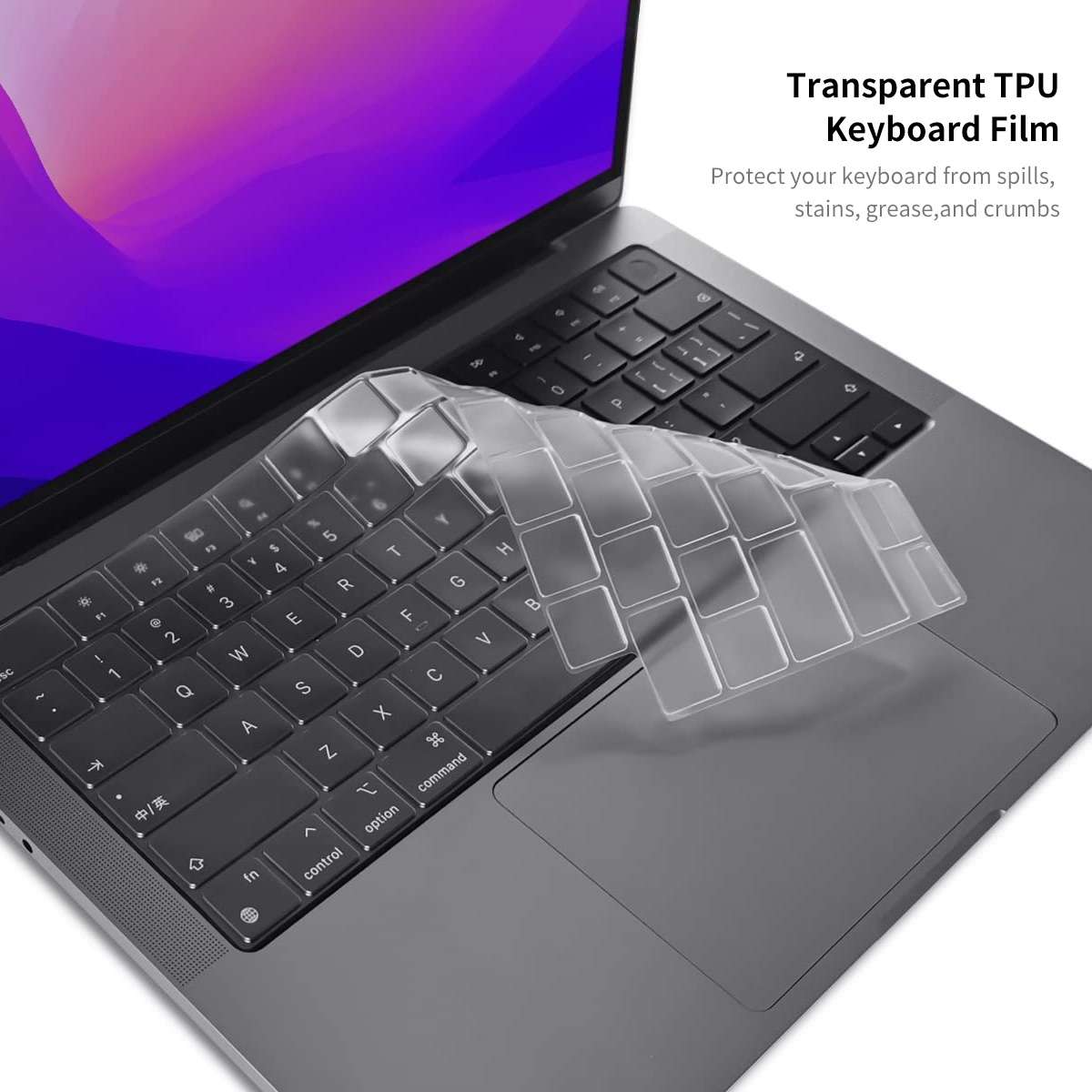 For MacBook Pro 13.3 A2251/A2289/A2338 ENKAY Hat-Prince 3 in 1 Protective Bracket Case ... (Grey)