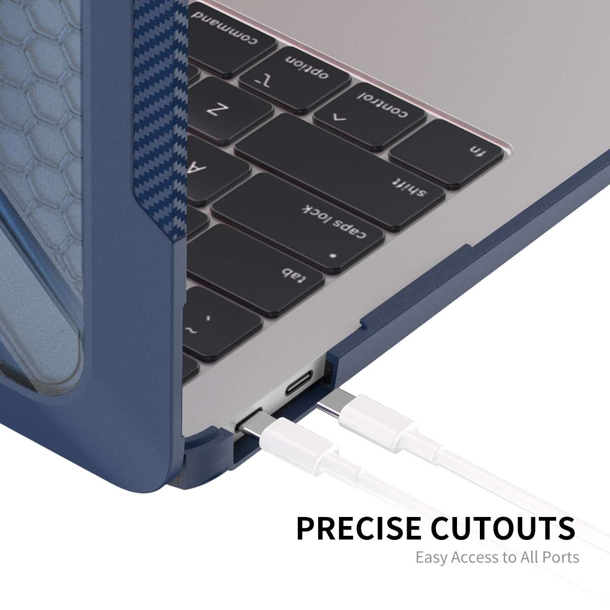For MacBook Pro 13.3 A2251/A2289/A2338 ENKAY Hat-Prince 3 in 1 Protective Bracket Case ... (Grey)