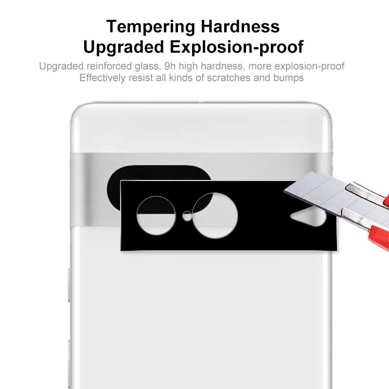 For Google Pixel 7 2pcs ENKAY Hat-Prince 9H Rear Camera Lens Tempered Glass Film