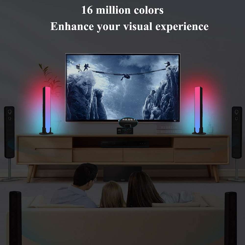 ZM-021 Music Sync LED Bar Ambient Light TV Tuya Desktop Atmosphere Lamp