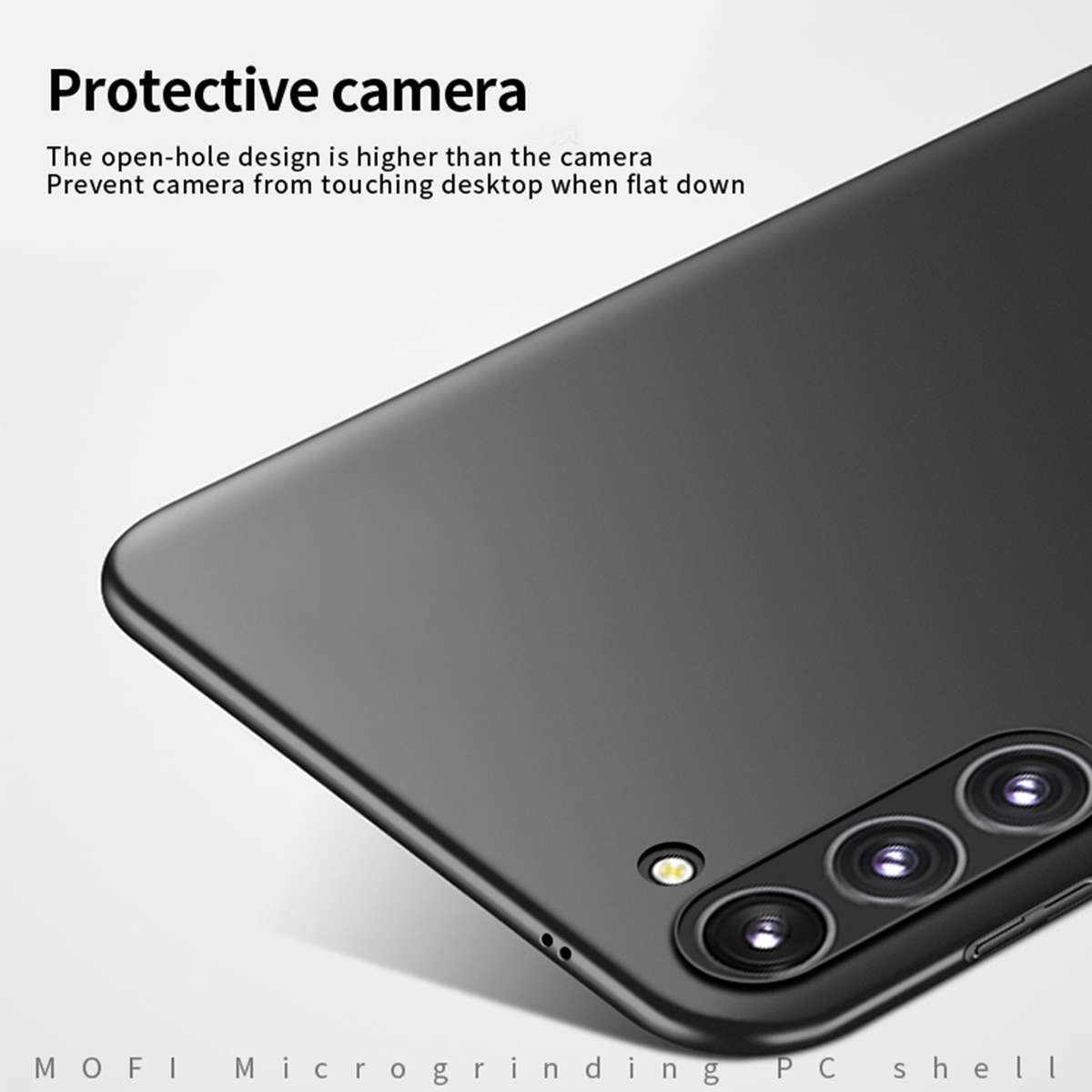 For Samsung Galaxy S24+ 5G MOFI Frosted PC Ultra-thin Hard Phone Case(Black)