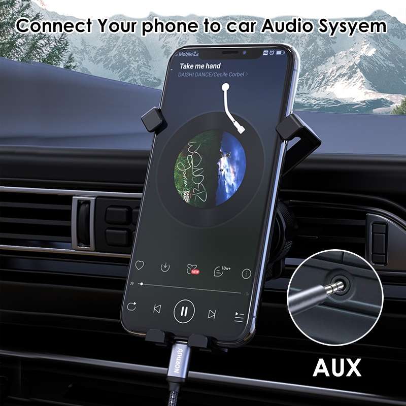 NORTHJO UTM03 Type-C to 3.5mm Audio Aux Jack Headphone Cable, Length:0.5m