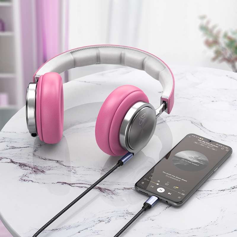 NORTHJO UTM03 Type-C to 3.5mm Audio Aux Jack Headphone Cable, Length:0.5m