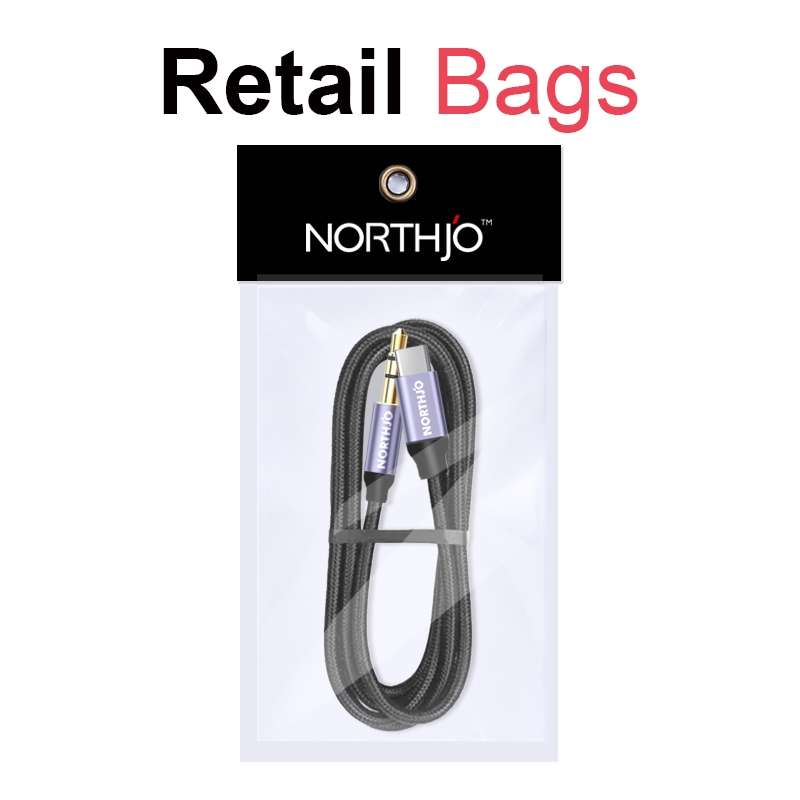 NORTHJO UTM03 Type-C to 3.5mm Audio Aux Jack Headphone Cable, Length:1.5m
