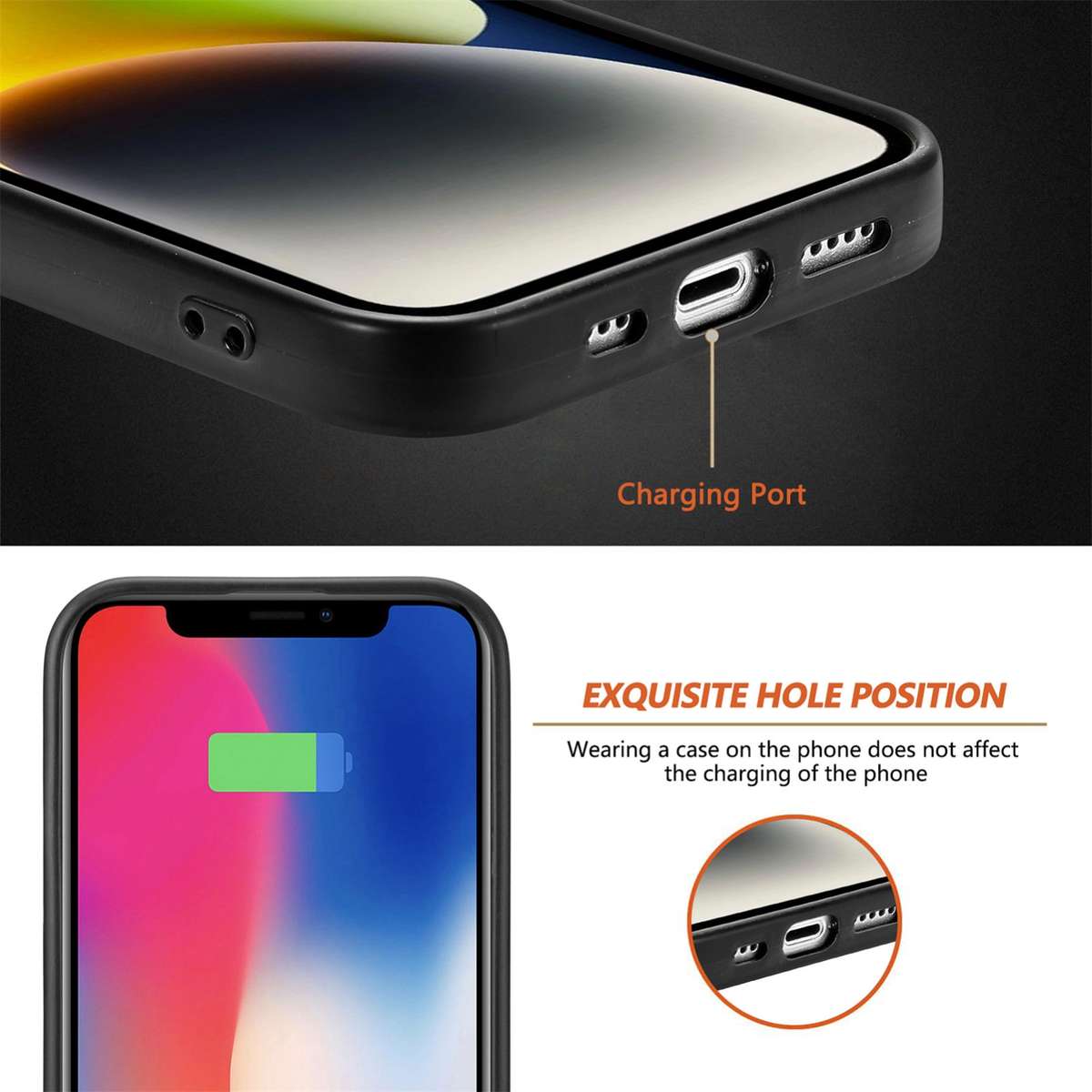 For iPhone XR Carbon Fiber Texture Leather Back Phone Case(Black)