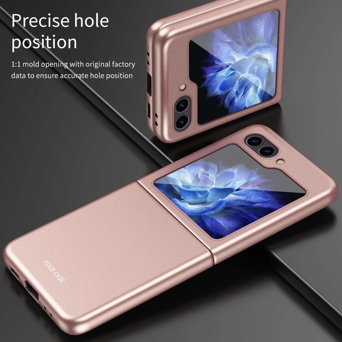 For Samsung Galaxy Z Flip6 / Flip7 FE Skin Feel Electroplating PC Shockproof Phone Case(Purple)