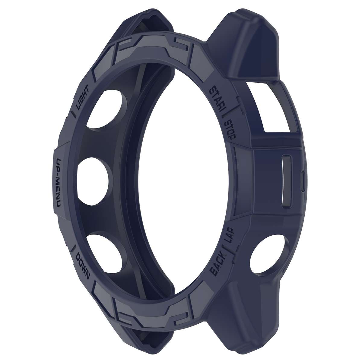 For Garmin Epix Pro / Epix Pro Gen 2 42mm / Fenix 7S / 7S Pro Armored TPU Half Wrapped ... (Blue)