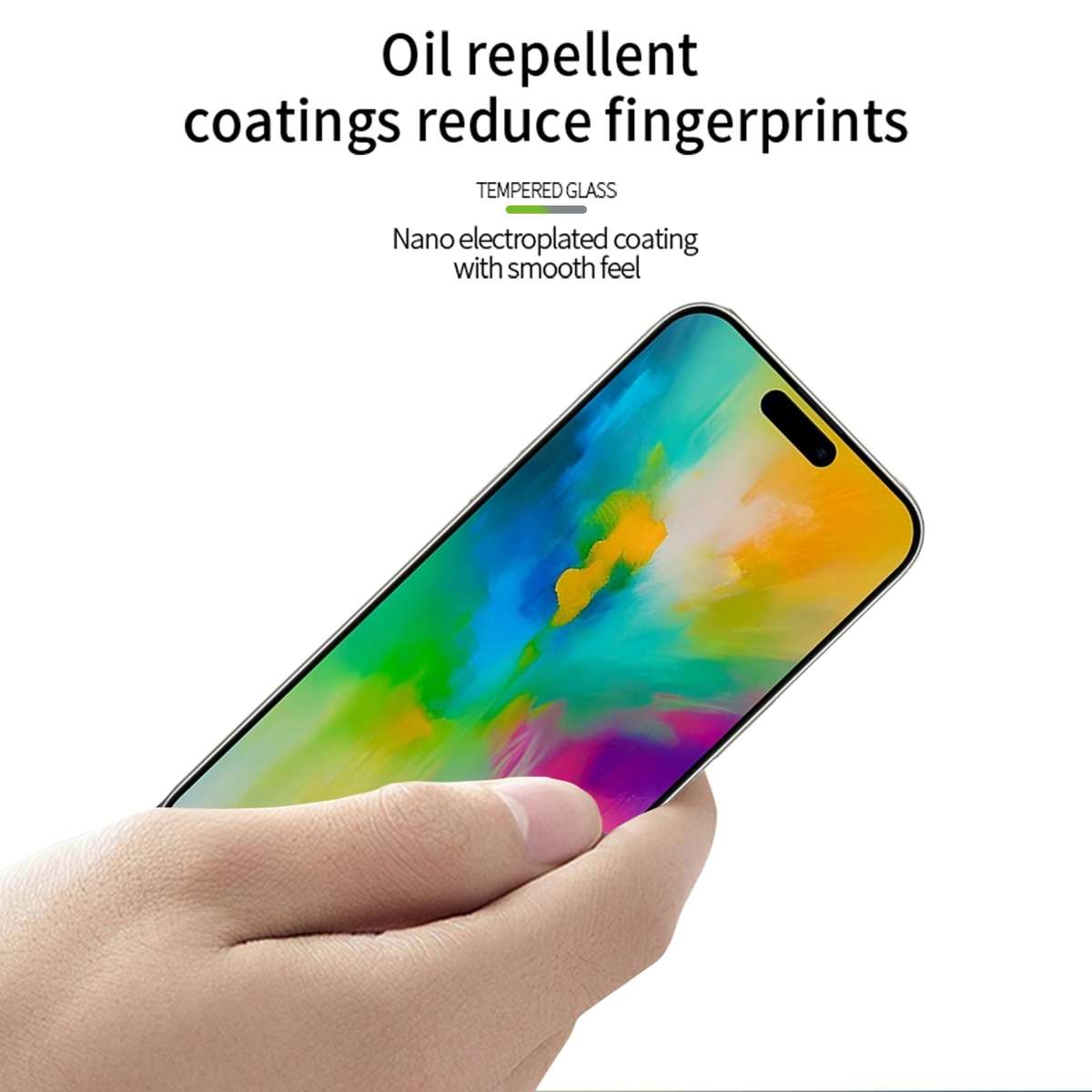 For iPhone 16 Pro PINWUYO 9H 2.5D Full Screen Tempered Glass Film(Black)