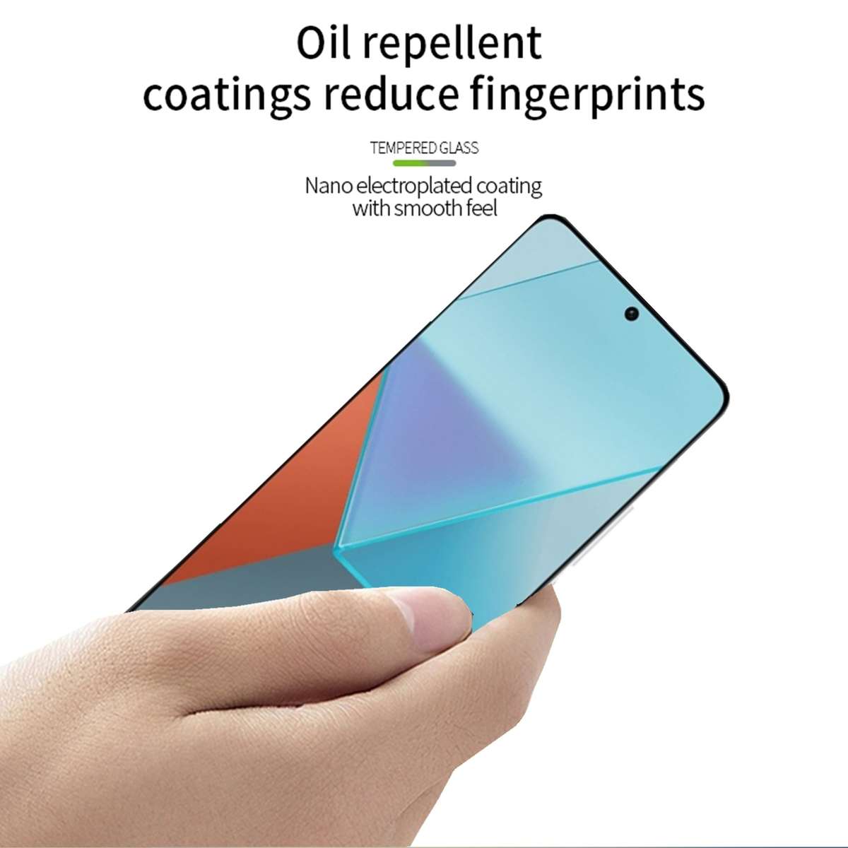 For Redmi Note 13 / Note 13 Pro MOFI 9H 3D Explosion-proof Curved Screen Tempered Glas ... (Black)