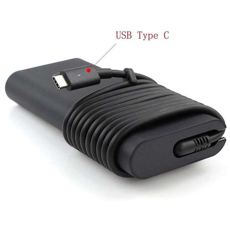 For Dell 7370 9250 9360 9365 9560 90W Charger TYPE-C USB Thunderbolt 3 Power Adapter(UK Plug)