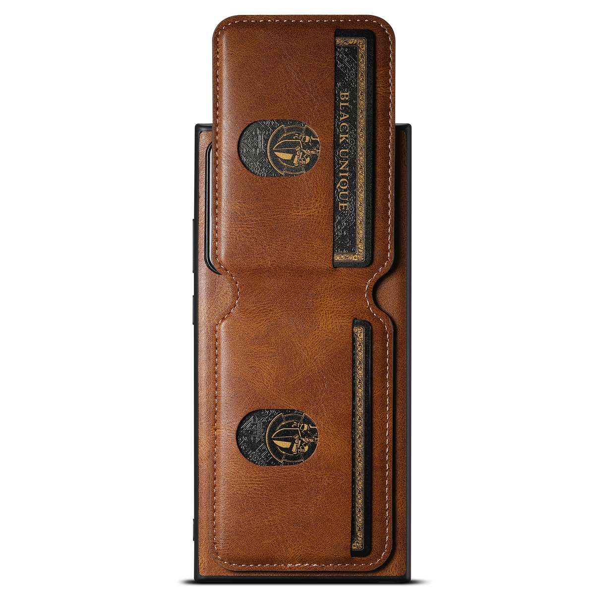 For Samsung Galaxy Note20 Ultra 5G Suteni H02 Leather Wallet Stand Back Phone Case(Brown)