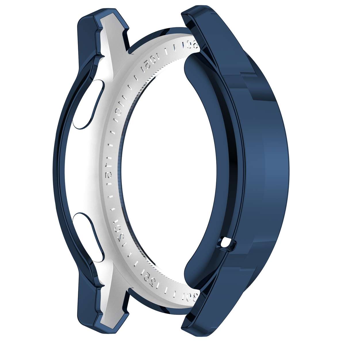 For Xiaomi Watch S3 Full Package TPU Electroplated Watch Protective Case(Midnight Blue)