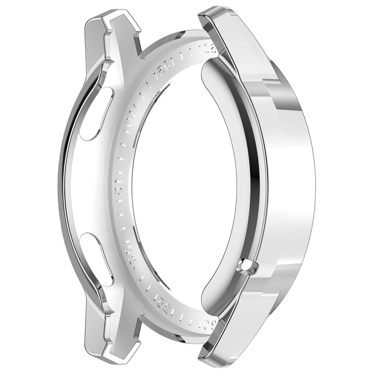 For Xiaomi Watch S3 Full Package TPU Electroplated Watch Protective Case(Silver)