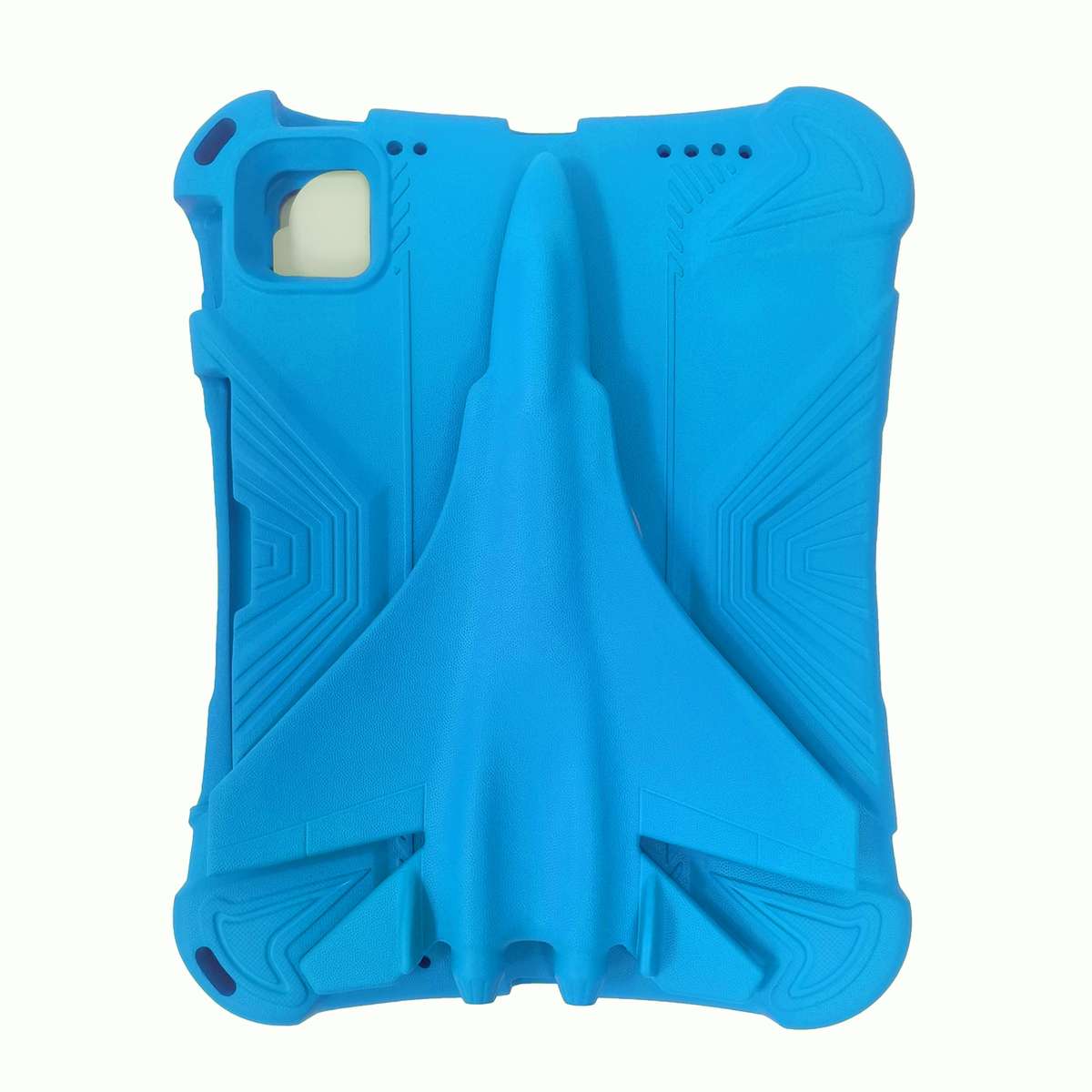 For iPad Pro 11 2020 / 2021 / 2022 360 Rotation Aircraft Holder EVA Shockproof Tablet Case(Blue)