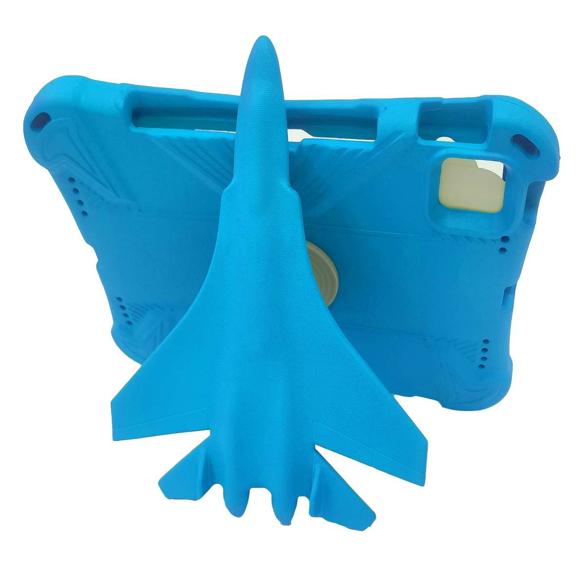 For iPad Pro 11 2020 / 2021 / 2022 360 Rotation Aircraft Holder EVA Shockproof Tablet Case(Blue)
