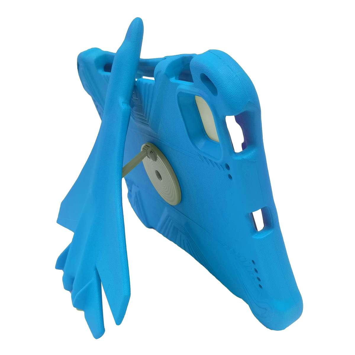 For iPad Pro 11 2020 / 2021 / 2022 360 Rotation Aircraft Holder EVA Shockproof Tablet Case(Blue)