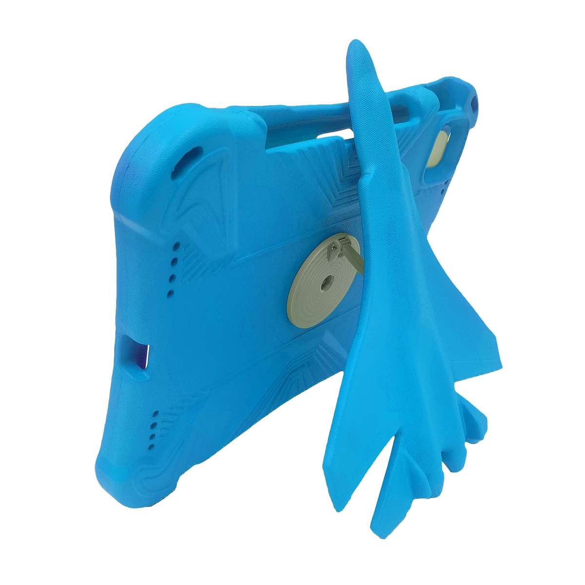 For iPad Pro 11 2020 / 2021 / 2022 360 Rotation Aircraft Holder EVA Shockproof Tablet Case(Blue)