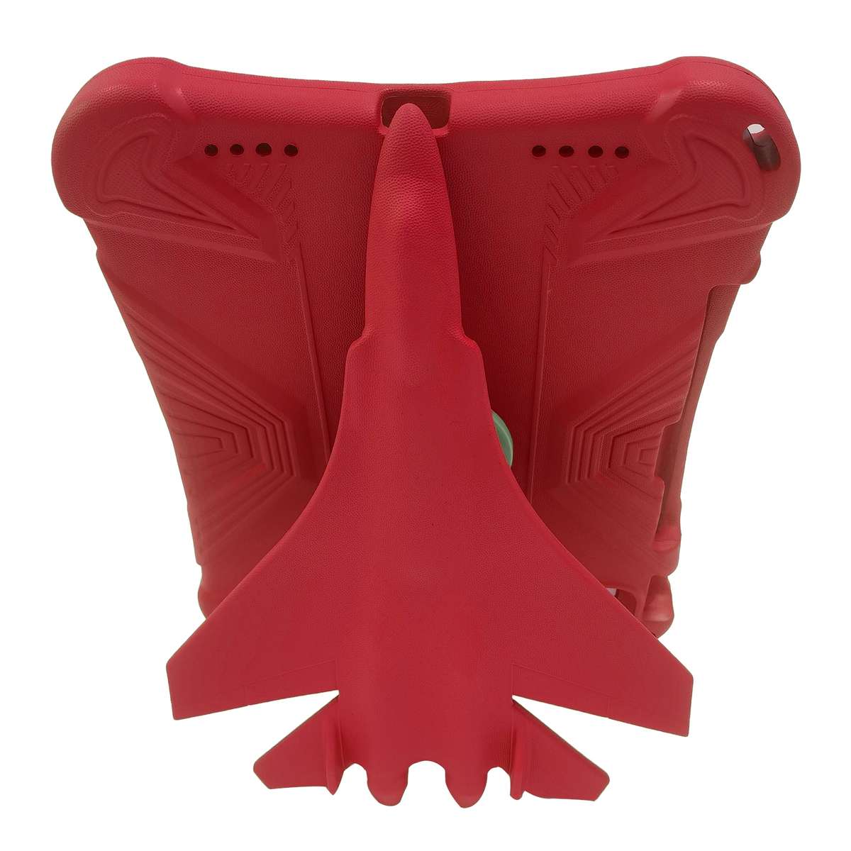For iPad Air 2022 / 2020 10.9 360 Rotation Aircraft Holder EVA Shockproof Tablet Case(Red)