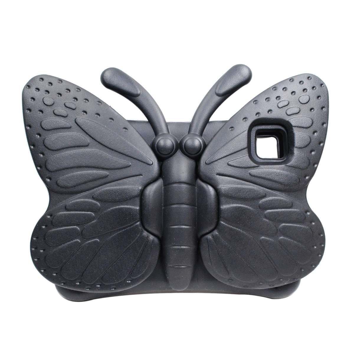 For iPad Pro 11 2025 / 2024 Butterfly Bracket Kids EVA Shockproof Tablet Case(Black)