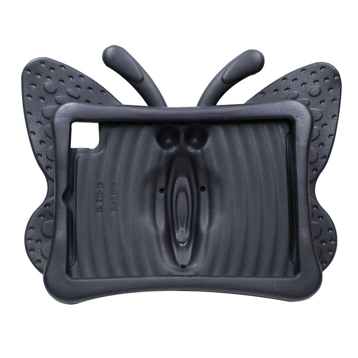 For iPad Pro 11 2025 / 2024 Butterfly Bracket Kids EVA Shockproof Tablet Case(Black)