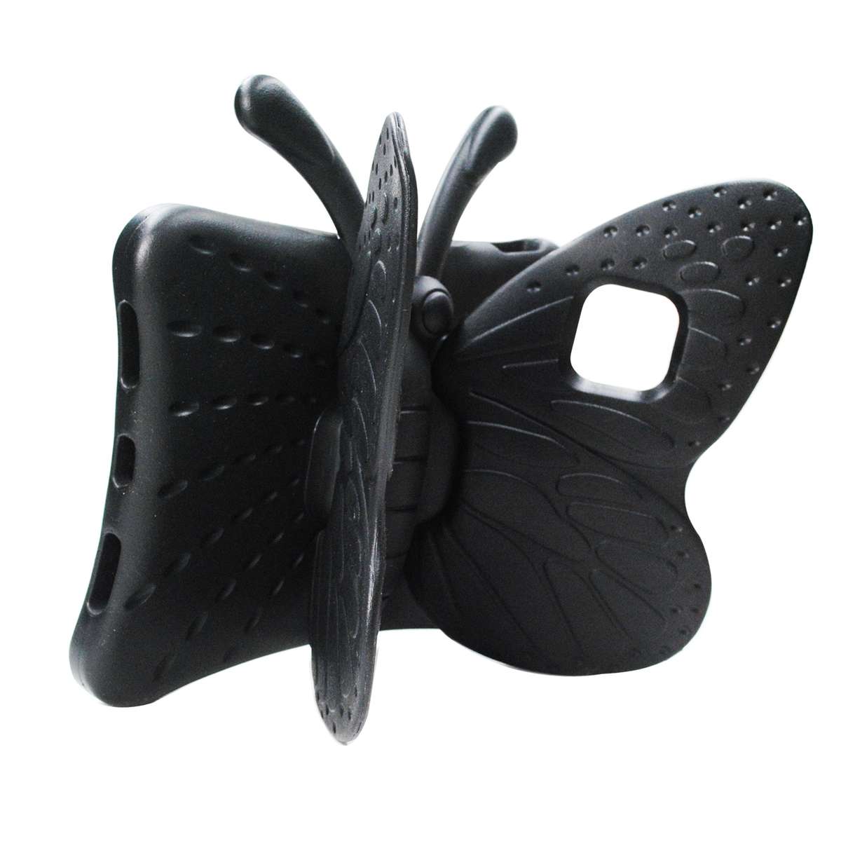 For iPad Pro 11 2025 / 2024 Butterfly Bracket Kids EVA Shockproof Tablet Case(Black)
