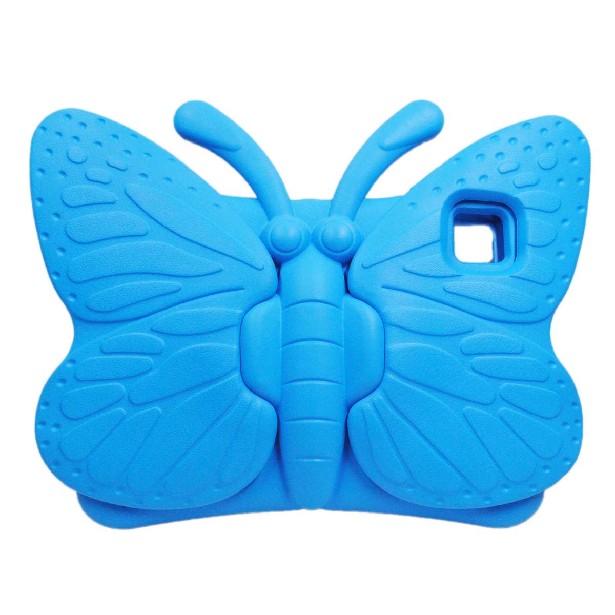 For iPad Pro 11 2025 / 2024 Butterfly Bracket Kids EVA Shockproof Tablet Case(Blue)
