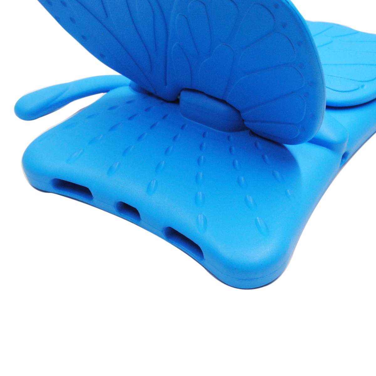 For iPad Pro 11 2025 / 2024 Butterfly Bracket Kids EVA Shockproof Tablet Case(Blue)