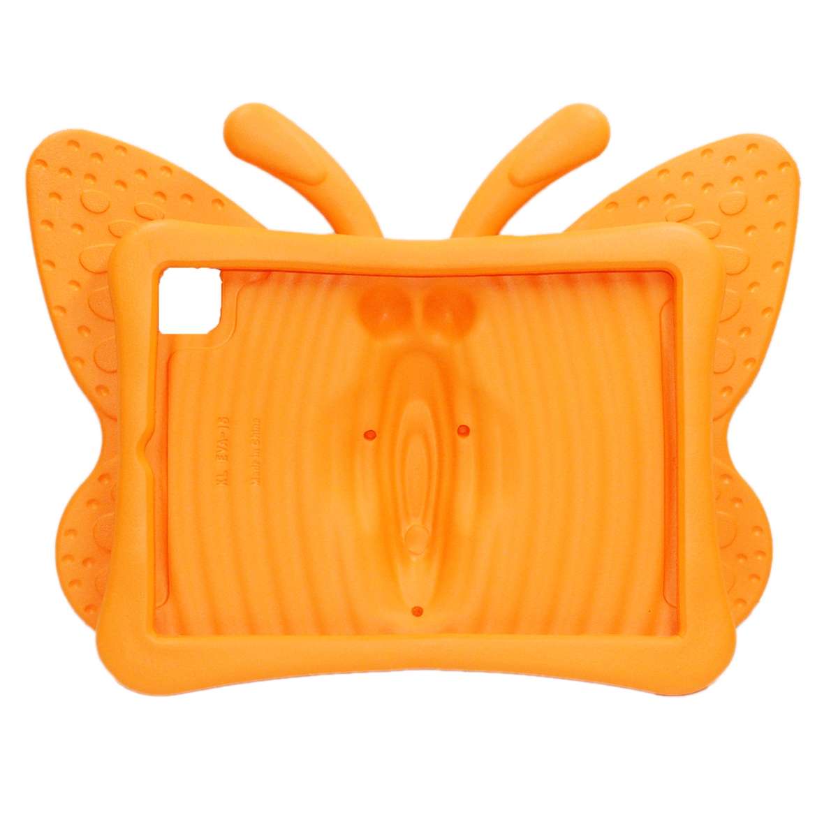 For iPad Pro 11 2025 / 2024 Butterfly Bracket Kids EVA Shockproof Tablet Case(Orange)