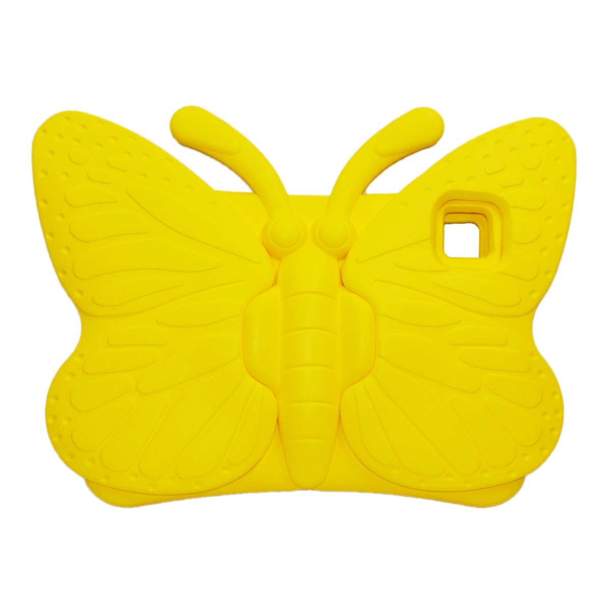 For iPad Pro 11 2025 / 2024 Butterfly Bracket Kids EVA Shockproof Tablet Case(Yellow)