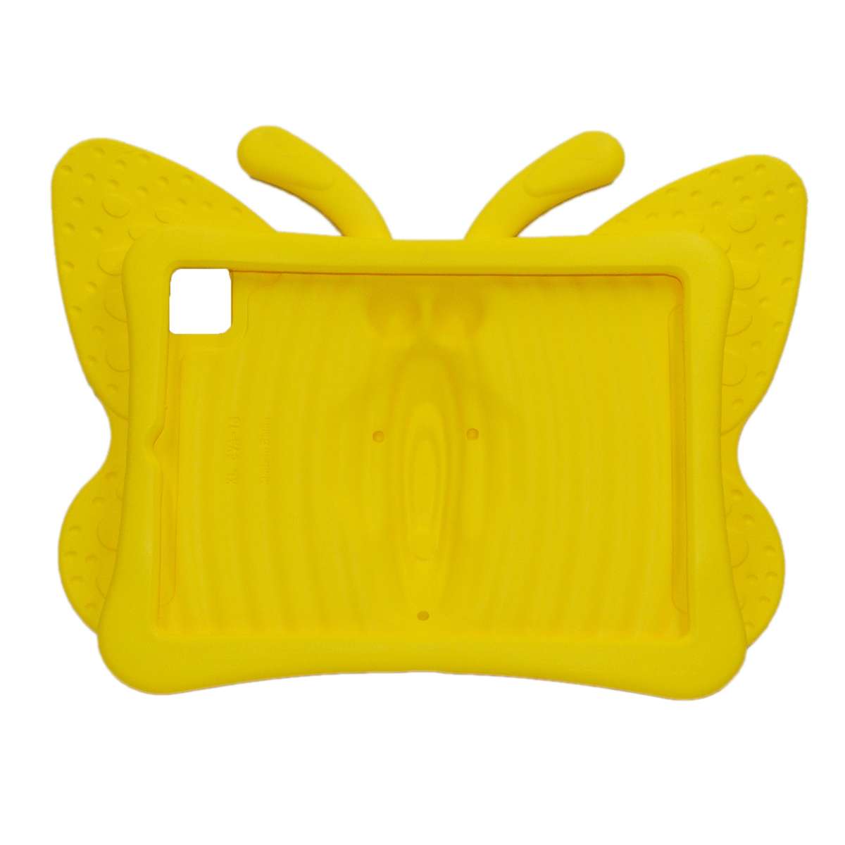 For iPad Pro 11 2025 / 2024 Butterfly Bracket Kids EVA Shockproof Tablet Case(Yellow)