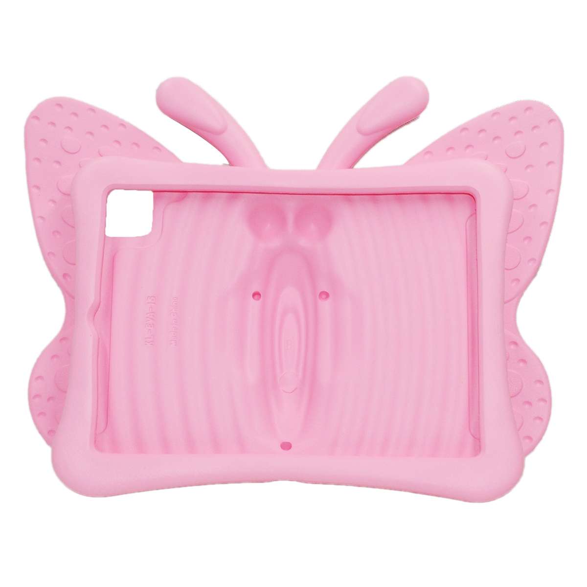 For iPad Pro 11 2025 / 2024 Butterfly Bracket Kids EVA Shockproof Tablet Case(Pink)