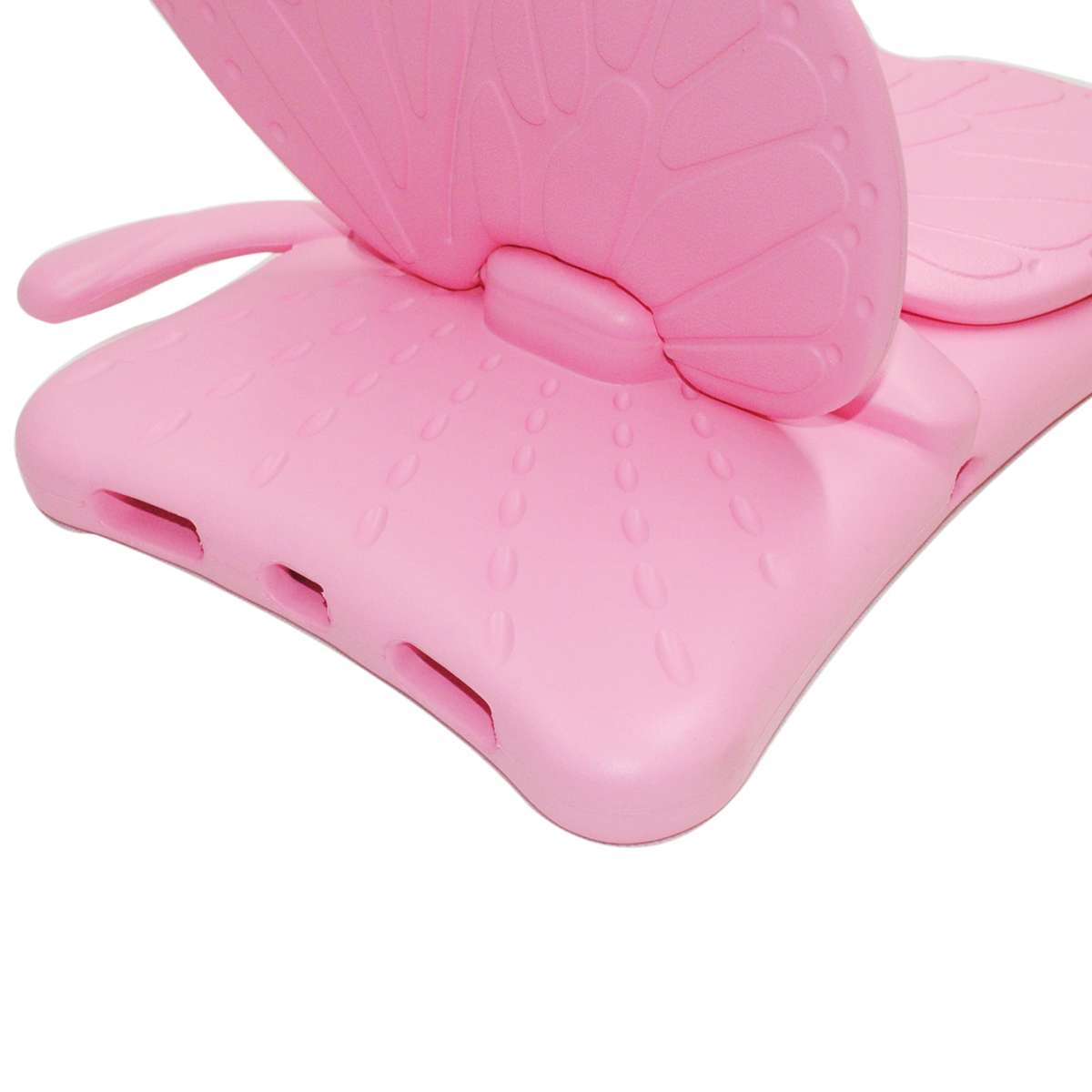 For iPad Pro 11 2025 / 2024 Butterfly Bracket Kids EVA Shockproof Tablet Case(Pink)