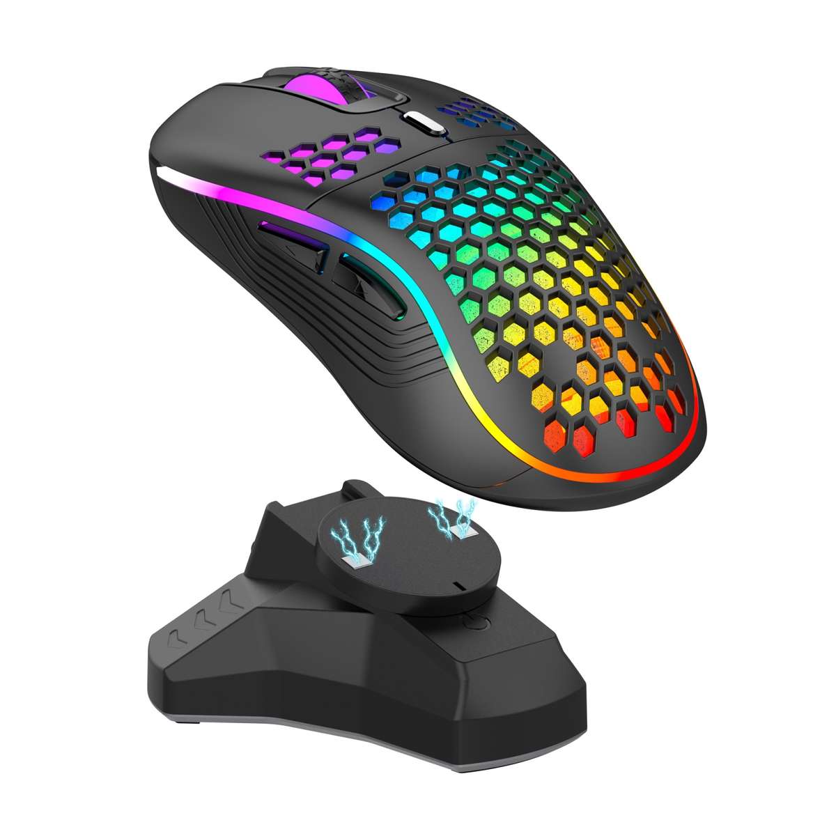 For Logitech G Pro X Superlight 2 Wireless Mouse Charger Base(Black)