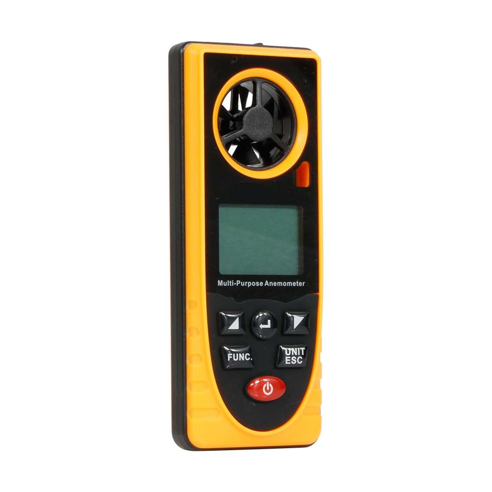 RZ818 Digital Anemometer Handheld Wind Speed And Temperature Measuring Instrument