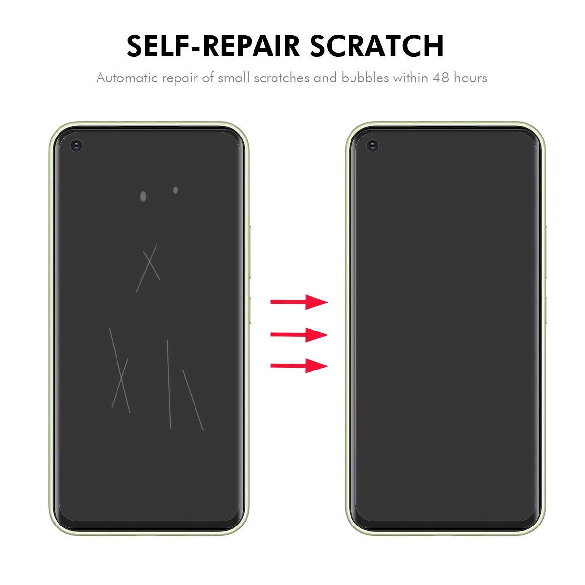 For OPPO Find X5 Lite 5pcs ENKAY Hat-Prince Full Glue Coverage Soft Explosion-proof Hydrogel Film
