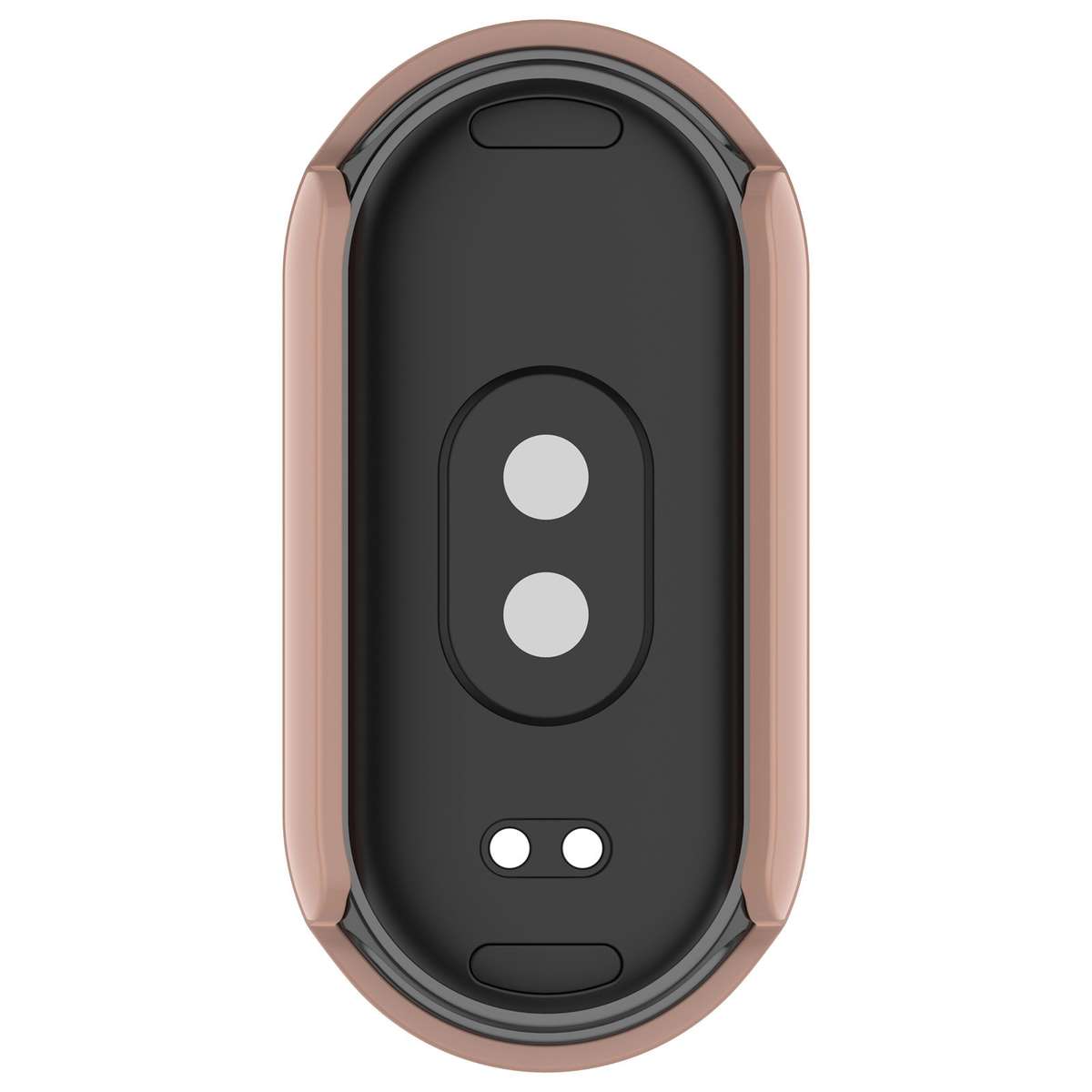 For Xiaomi Smart Band 9 NFC PC + Tempered Film Integrated Smooth Surface Watch P ... (Sakura Pink)