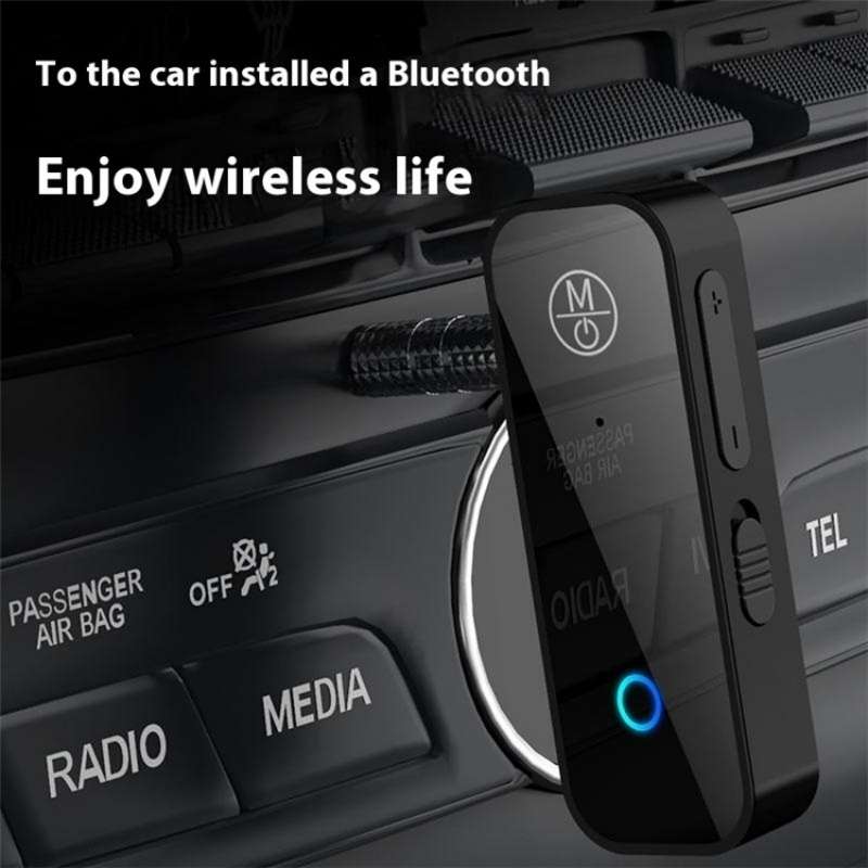 B28 2-In-1 Audio Adapter AUX Connector Bluetooth 5.1 Transmitter Receiver