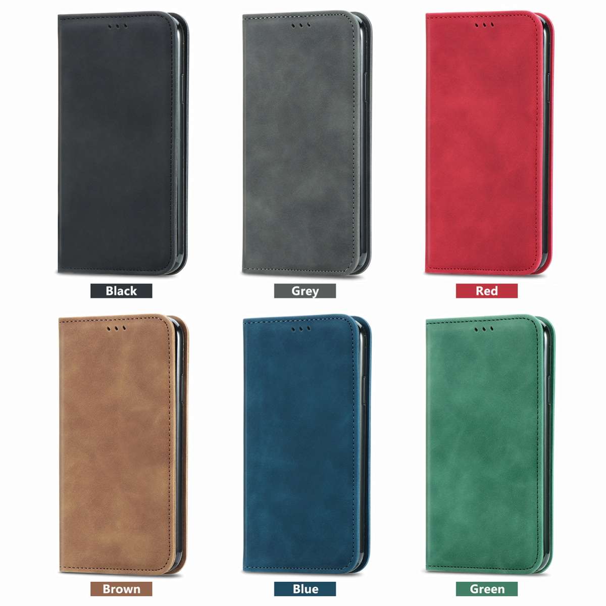 For Xiaomi Redmi Note 14 Pro+ 5G Retro Skin Feel Magnetic Flip Leather Phone Case(Red)