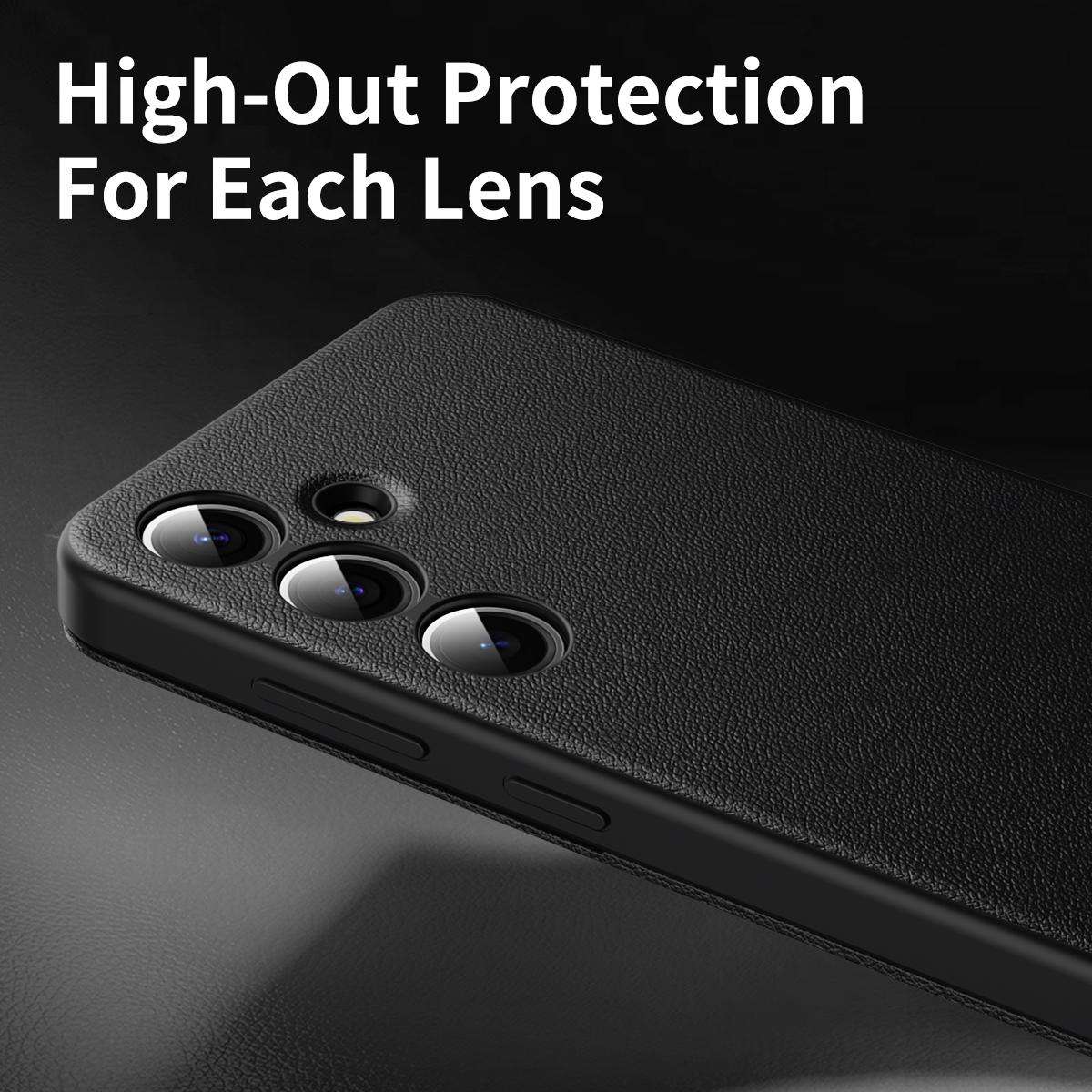 For Samsung Galaxy S25 5G Smart View Window Leather Phone Case with Card Slot(Black)