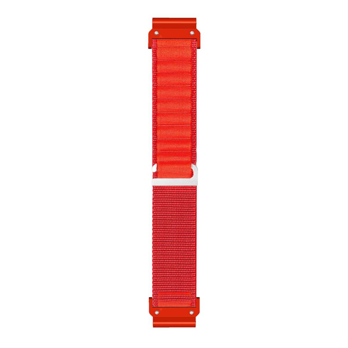 For Gamin 26mm Quick Release Nylon Watch Band(Red)
