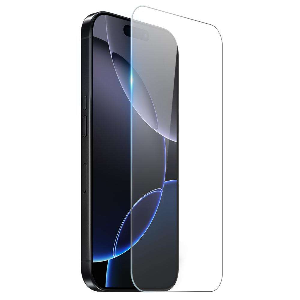 For iPhone 16 Pro Max NORTHJO 3 in 1 TPU Airbag Shockproof Phone Case with Screen Prot ... (Clear)