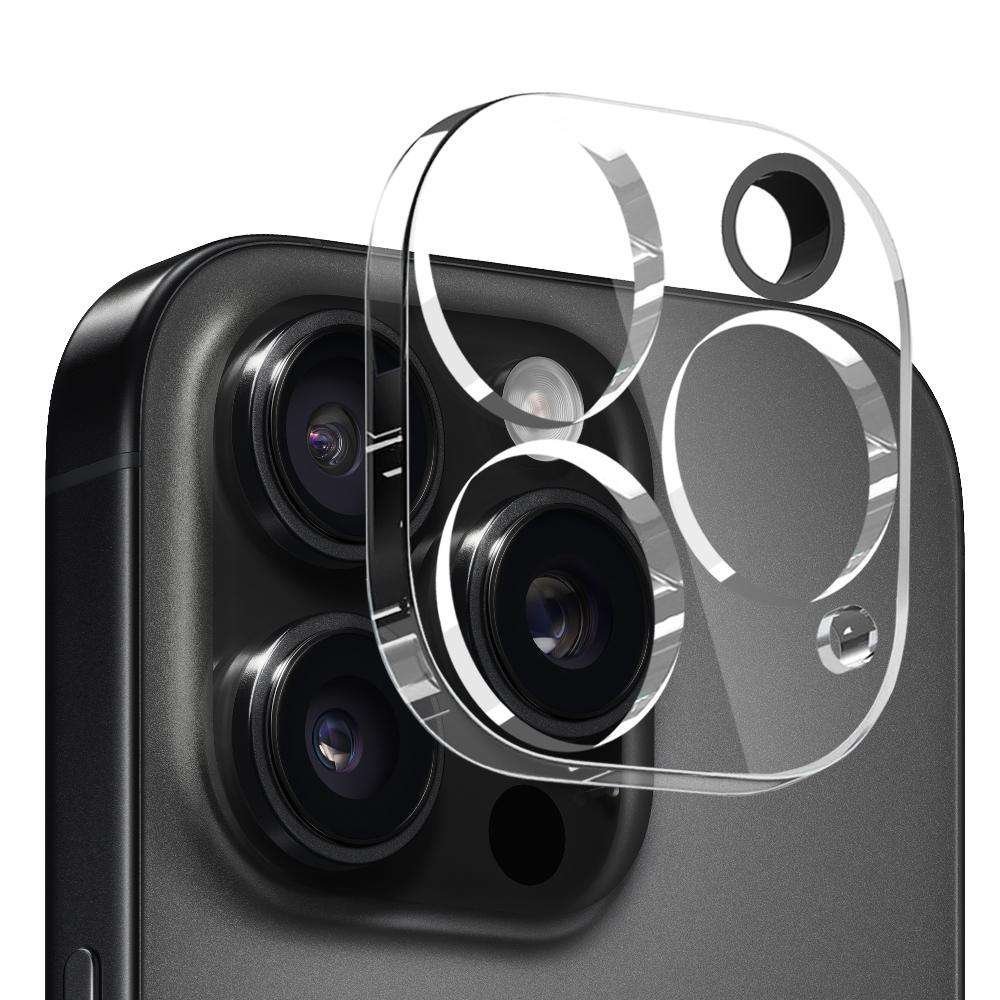 For iPhone 16 Pro Max NORTHJO 3 in 1 TPU Airbag Shockproof Phone Case with Screen Prot ... (Clear)